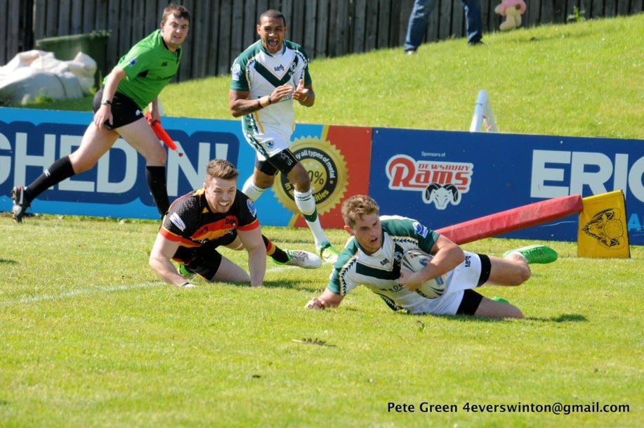 2012 - Dewsbury v Swinton - Dewsbury v Swinton Peter Green - Tom Armstrong